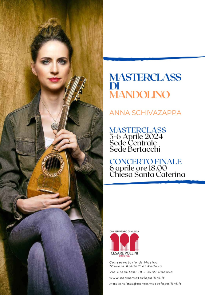 Masterclass di Mandolino con Anna Schivazappa