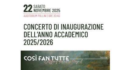Concerto di inaugurazione anno accademico 2025/2026