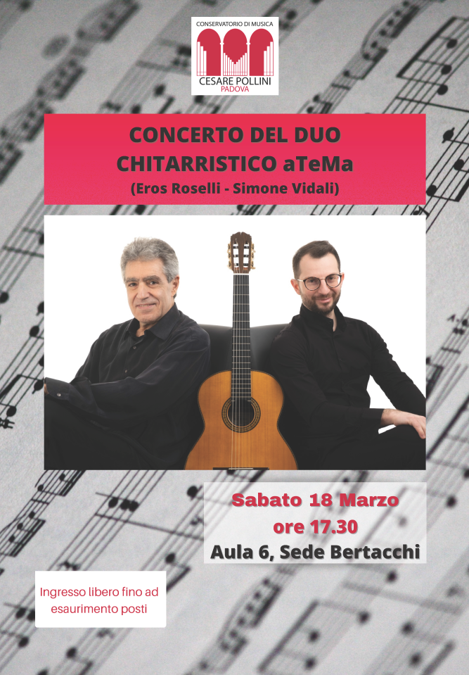 Concerto del duo chitarristico aTeMa (Eros Roselli - Simone Vidali)