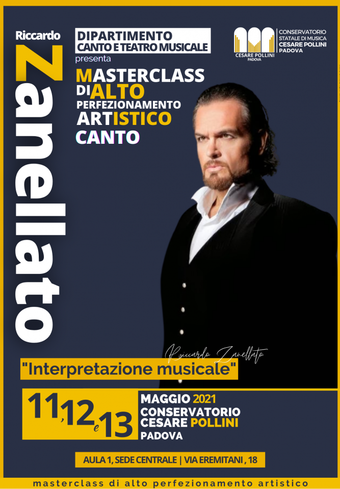 Masterclass con Riccardo Zanellato