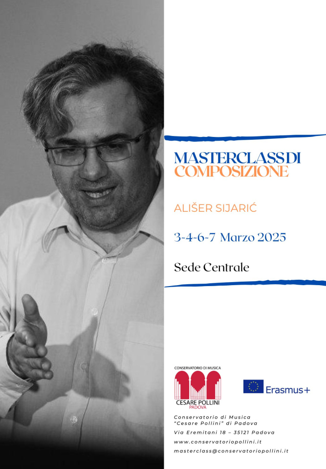 Masterclass di composizione con ALIŠER SIJARIĆ