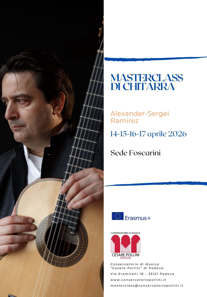 Masterclass di chitarra con Alexander Ramirez