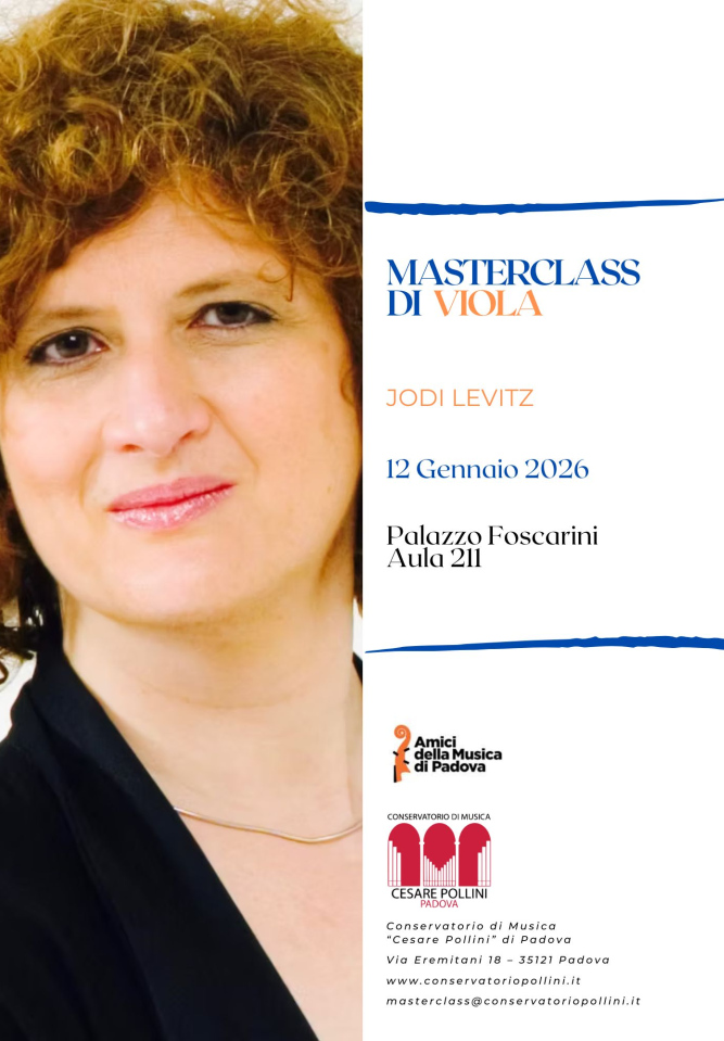 Masterclass di viola con Jodi Levitz