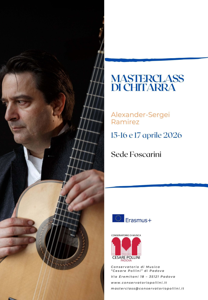 Masterclass di chitarra con Alexander Ramirez