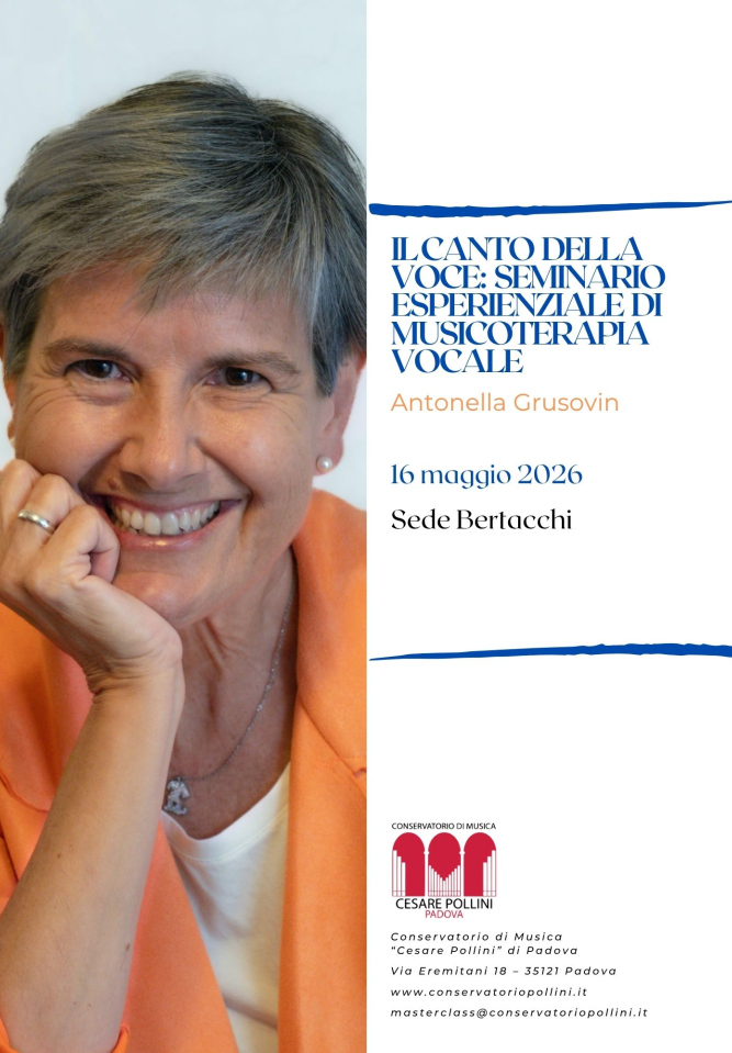 Il CANTO  DELLA VOCE:  SEMINARIO  ESPERIENZIALE  DI  MUSICOTERAPIA  VOCALE